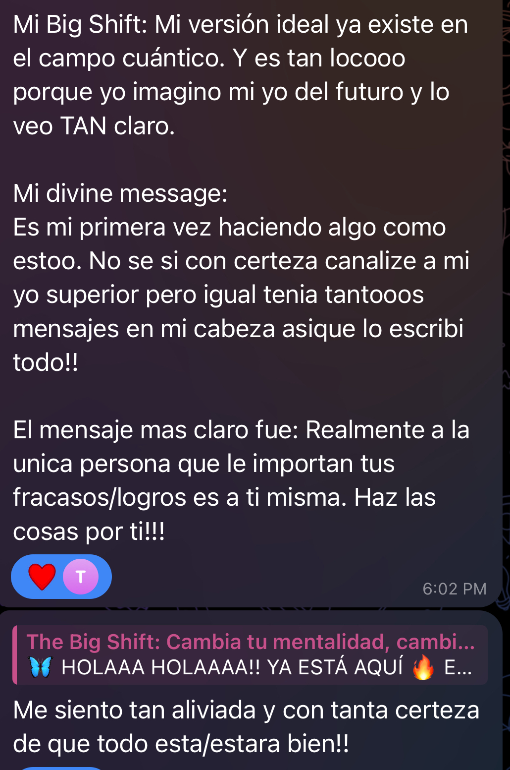Testimonio de The Big Shift
