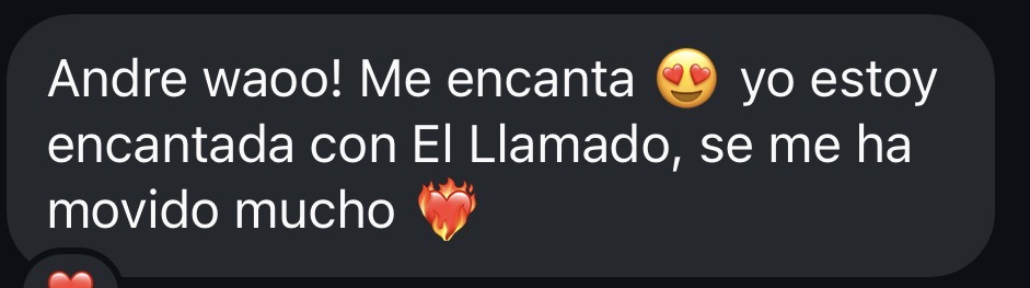 Testimonio de El Llamado